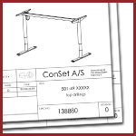 Dessins avec mesures et fichiers 3D