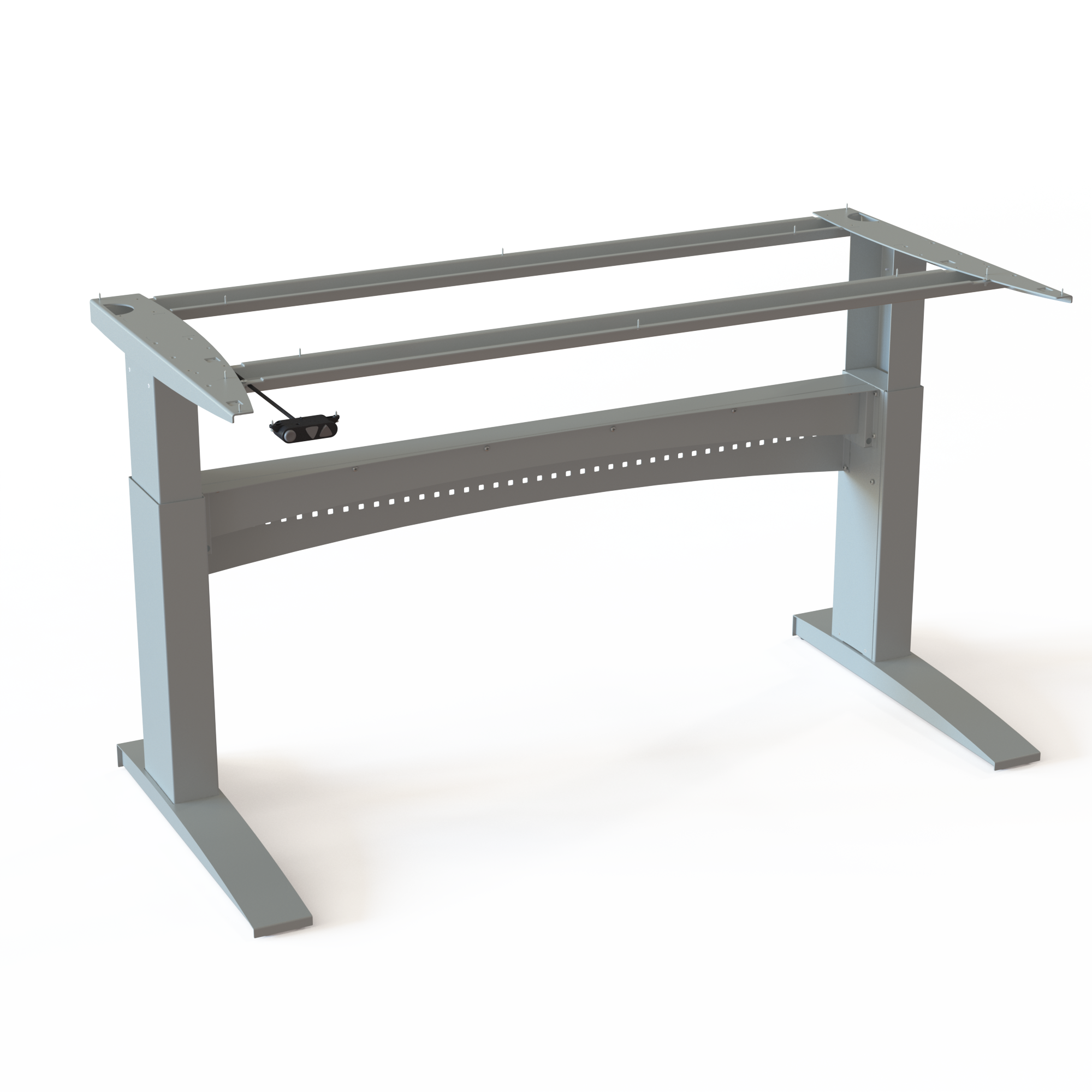 Electric Desk Frame | Width 156 cm | Argent