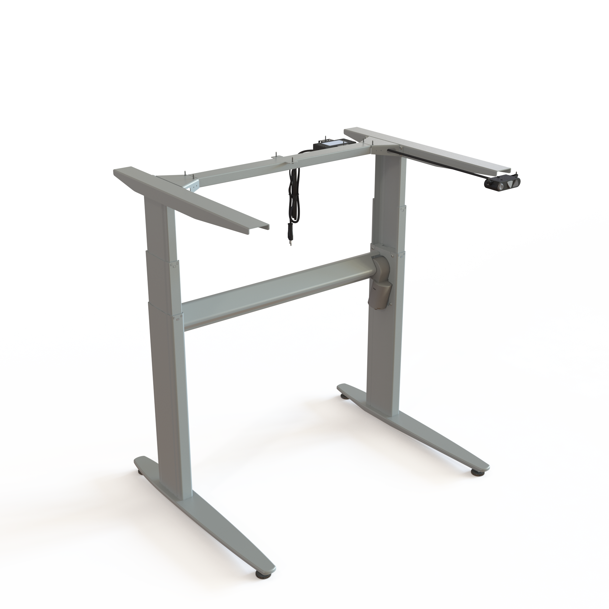 Electric Desk Frame | Width 084 cm | Argent
