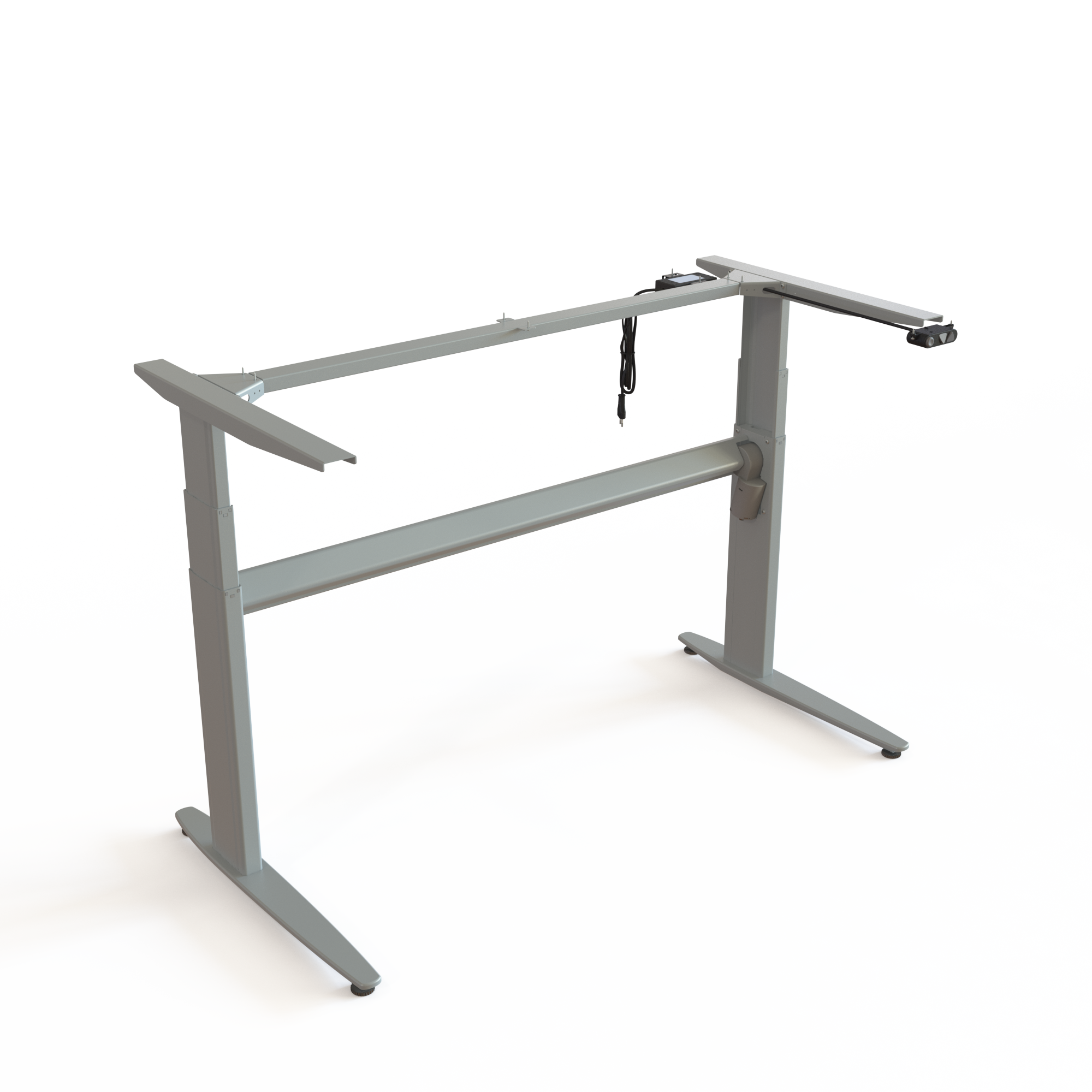 Electric Desk Frame | Width 133 cm | Argent