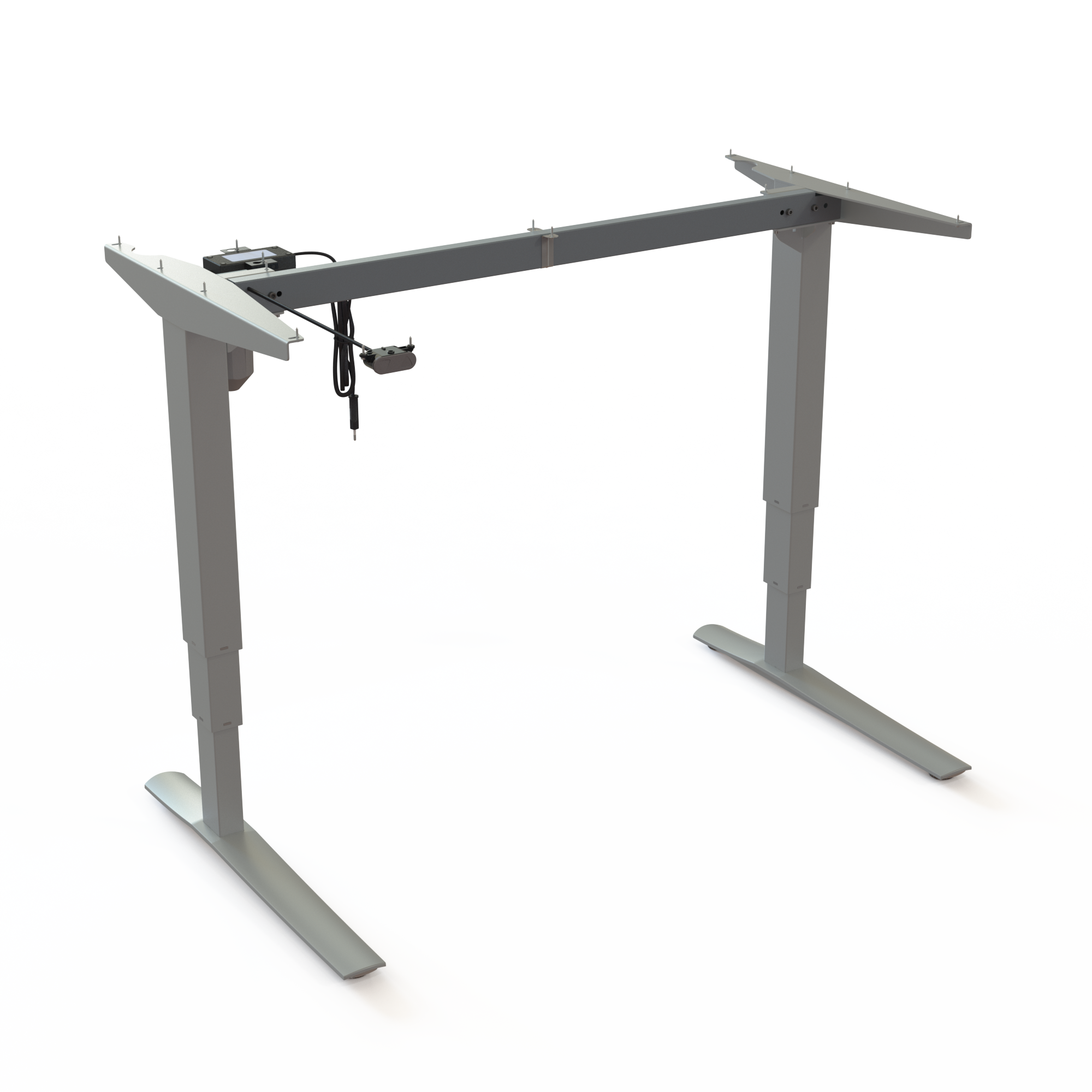 Electric Desk Frame | Width 112 cm | Argent