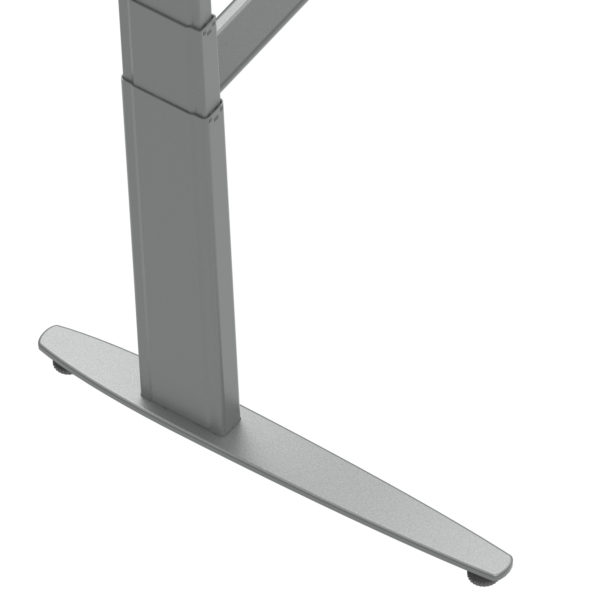 Electric Desk Frame | Width 133 cm | Argent