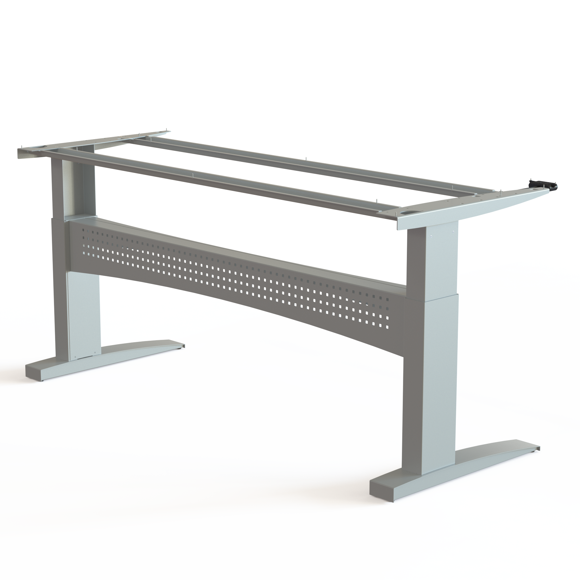 Electric Desk Frame | Width 196 cm | Argent