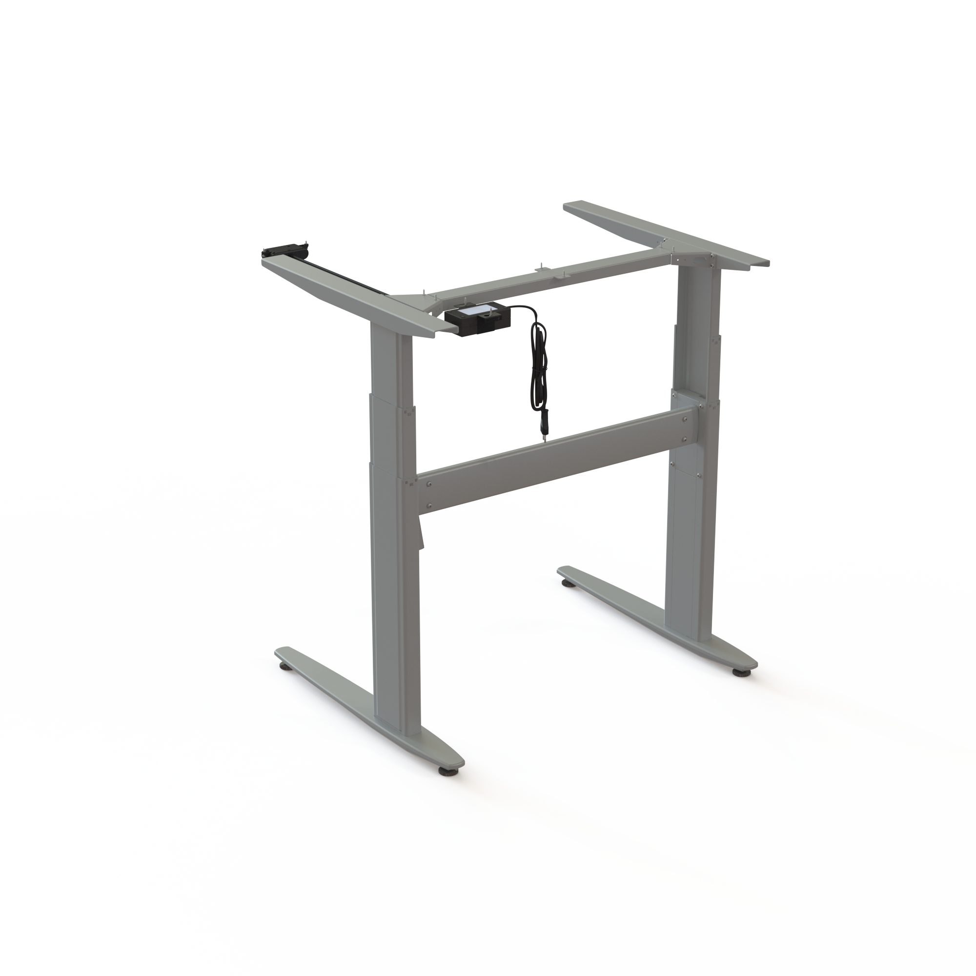Electric Desk Frame | Width 084 cm | Argent