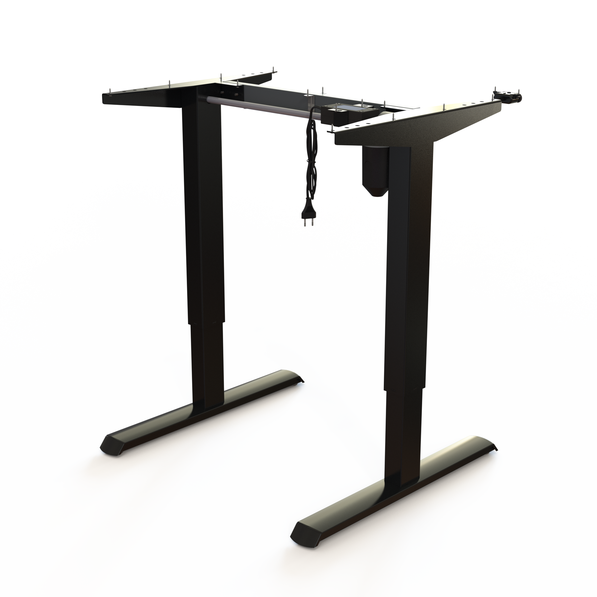 Electric Desk Frame | Width 072 cm | Black 