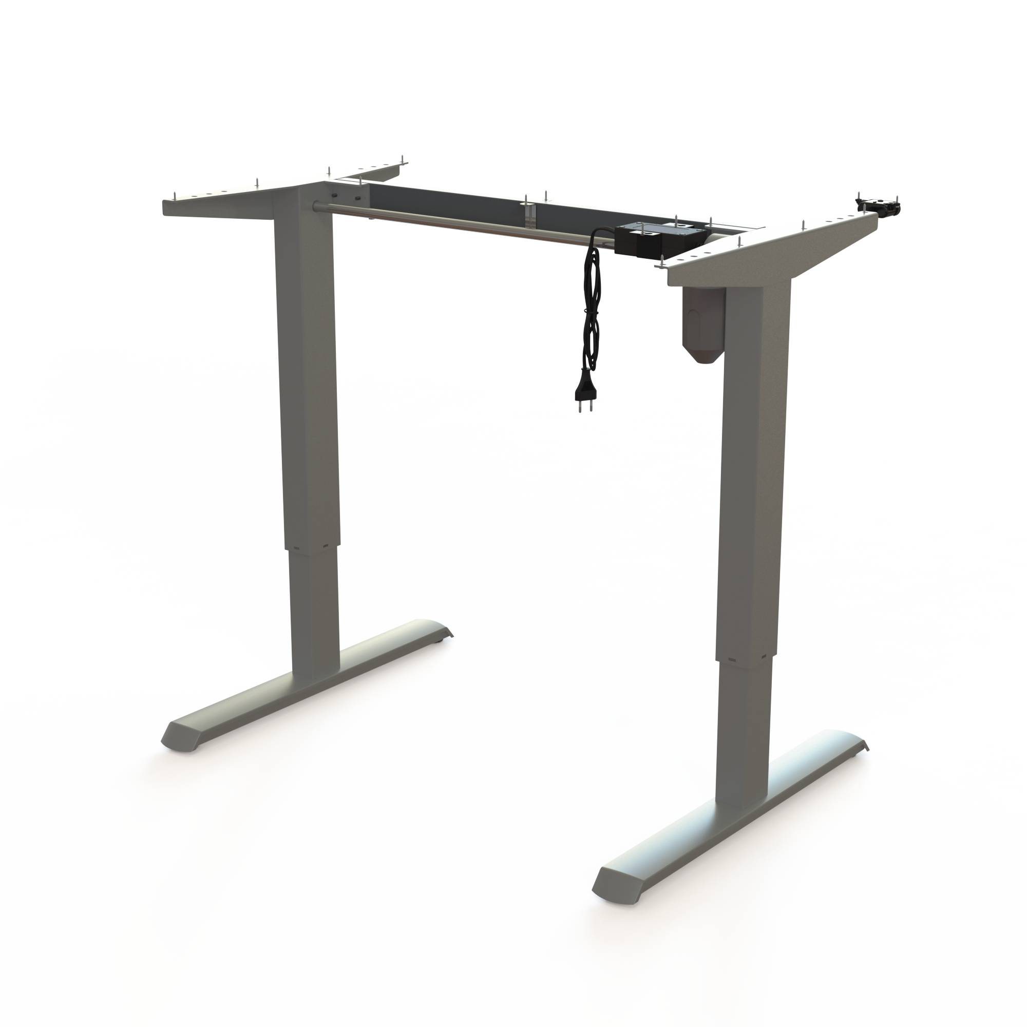 Electric Desk Frame | Width 092 cm | Silver
