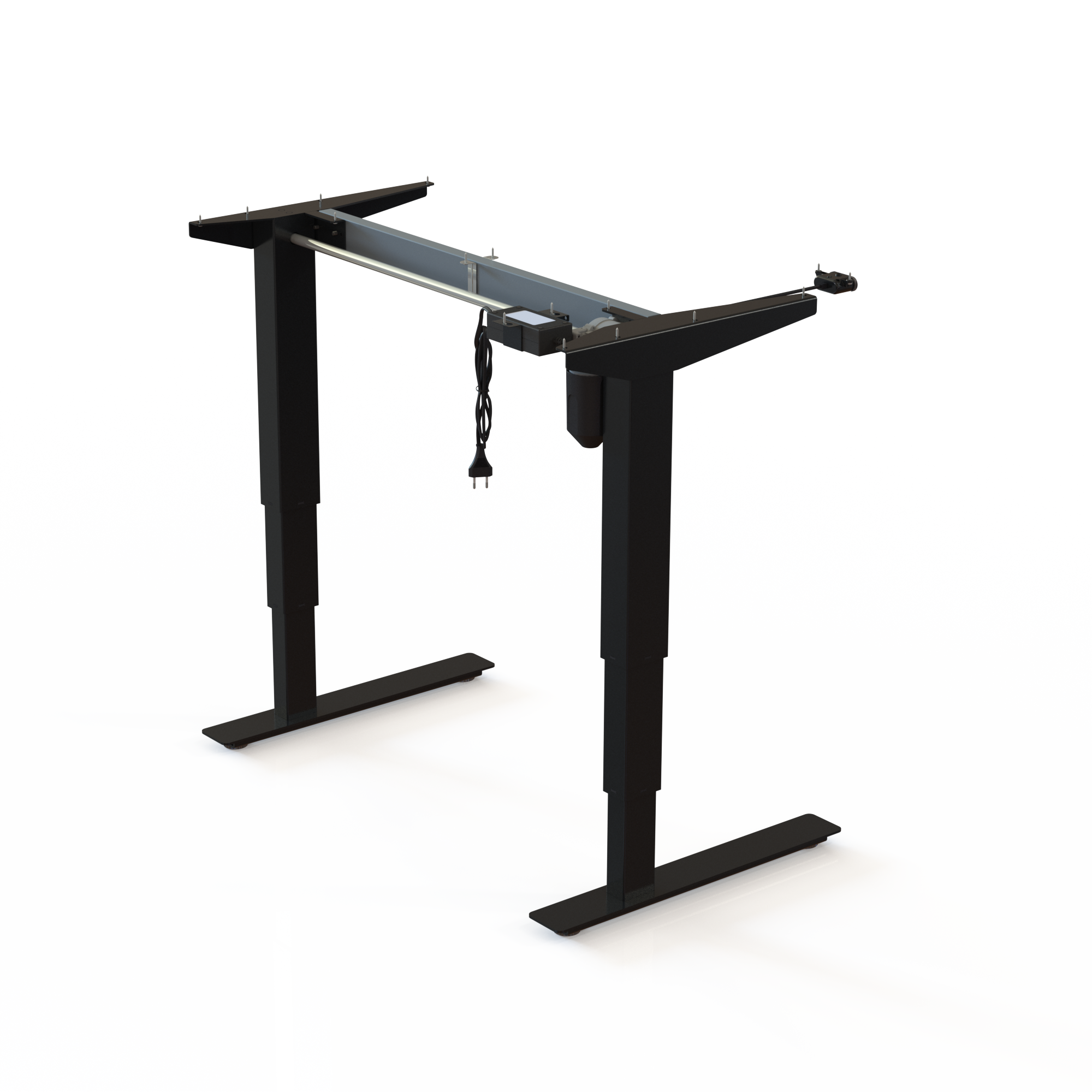 Electric Desk Frame | Width 092 cm | Black 