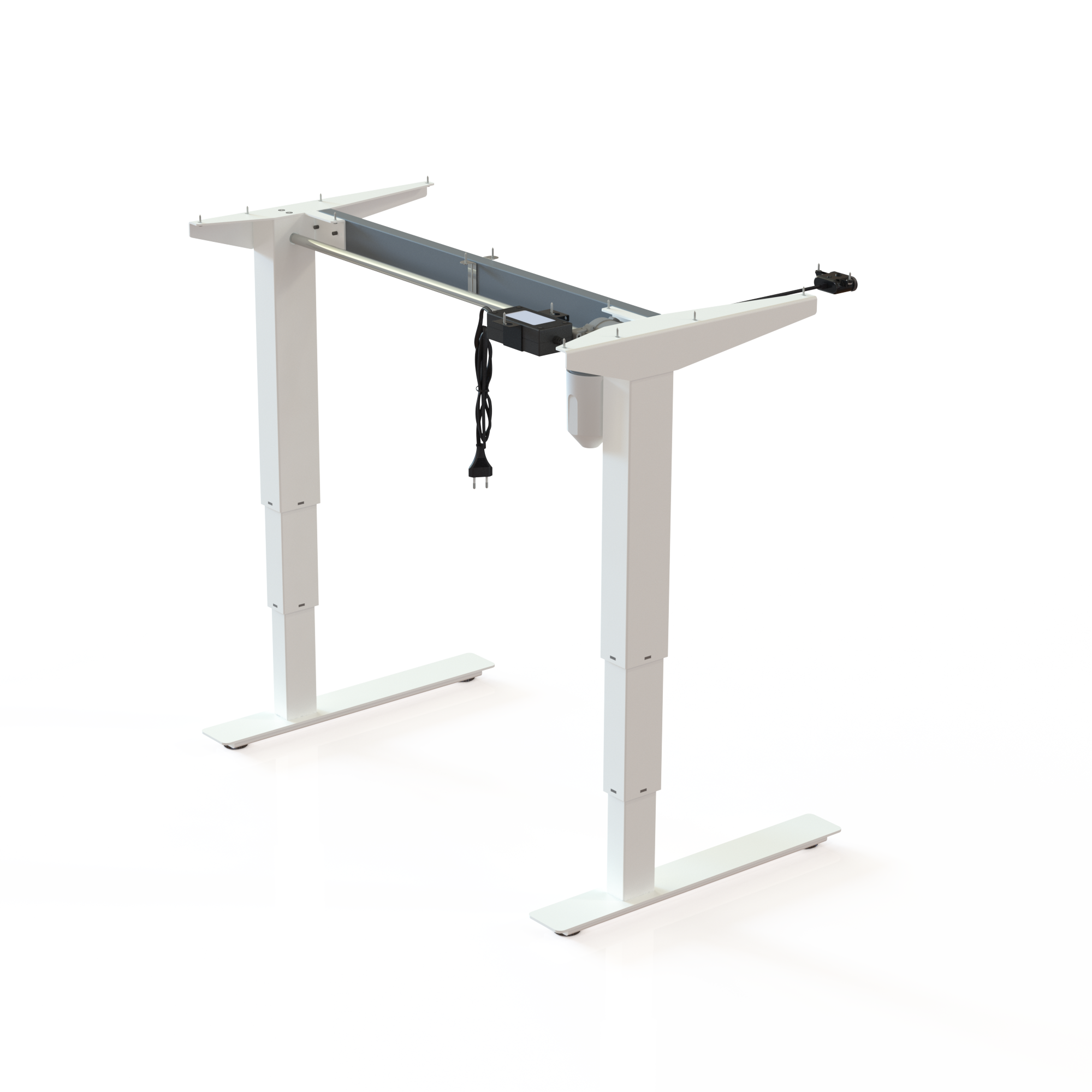 Electric Desk Frame | Width 092 cm | White