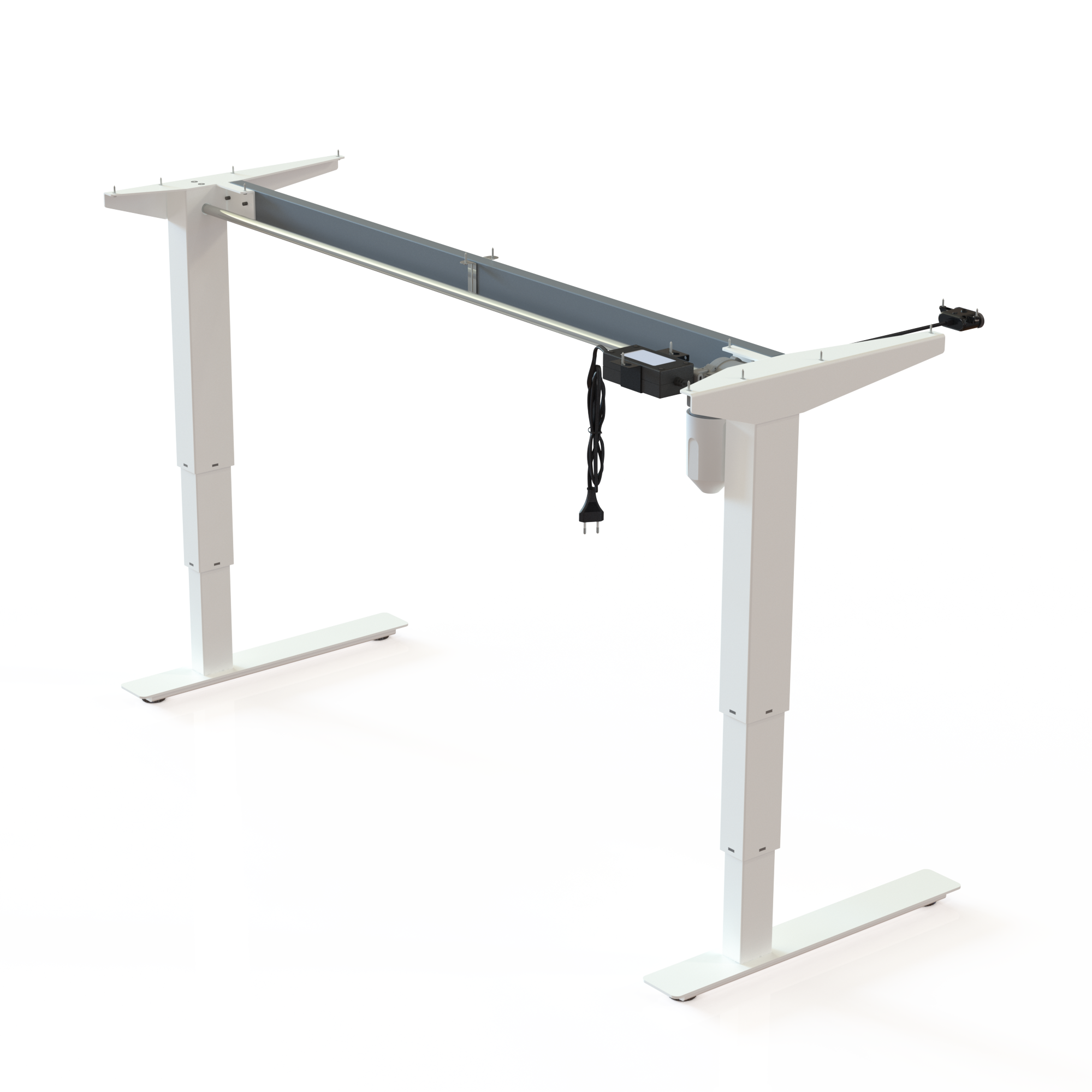 Electric Desk Frame | Width 142 cm | White