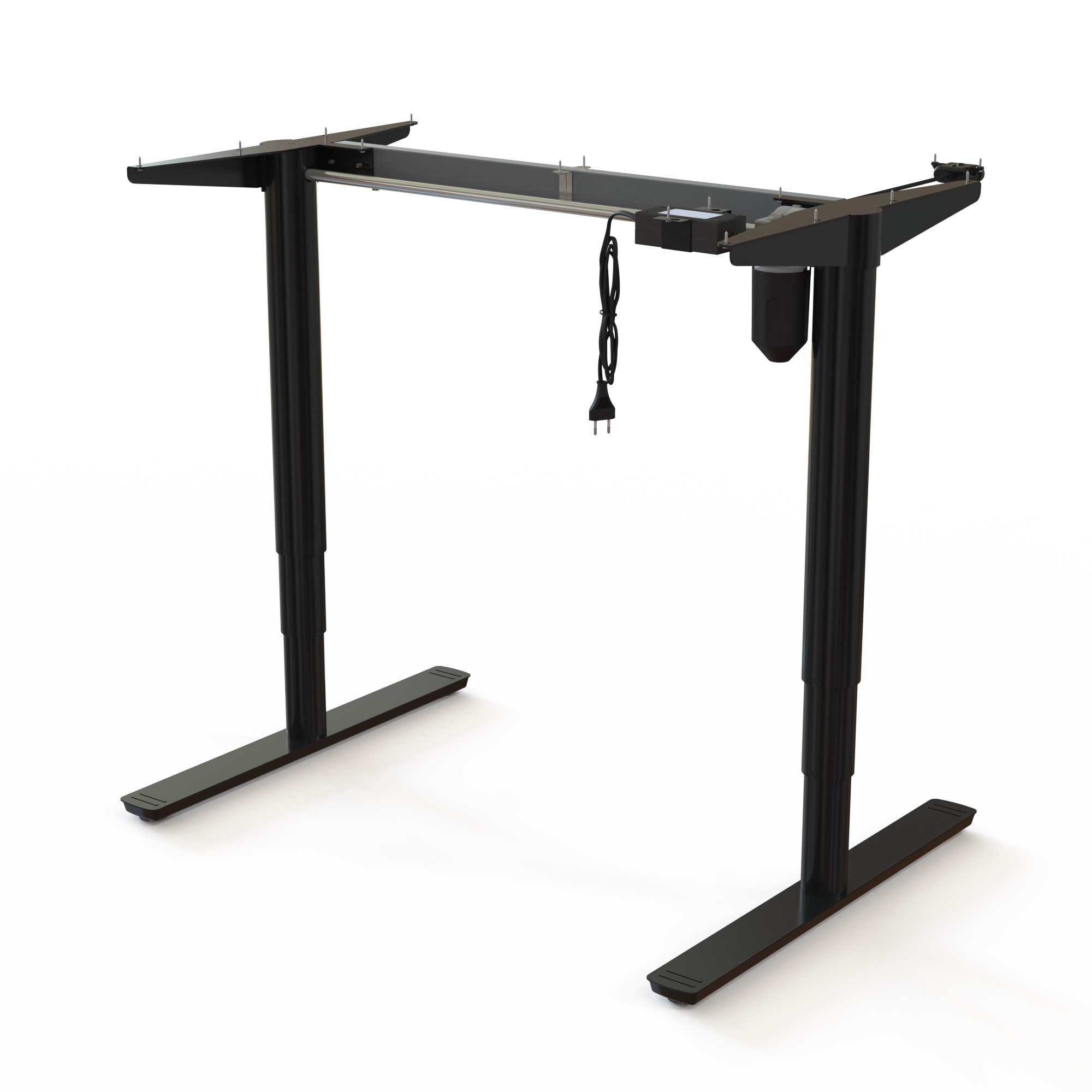 Electric Desk Frame | Width 092 cm | Black 